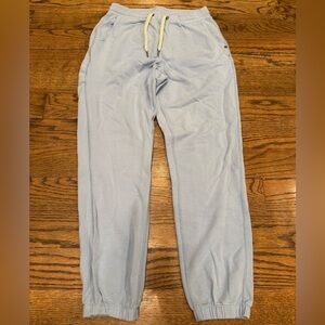 Vuori Joggers Small Blue Drawstring Sweatpants Performance